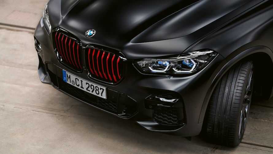 Lưới Tản Nhiệt BMW X5 Phiên Bản Black Vermilion. 